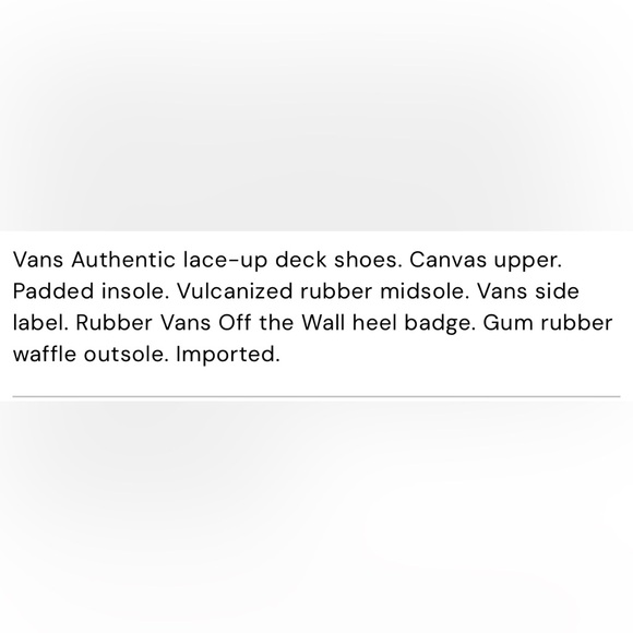 New VANS Authentic Black Shoes - Picture 8 of 8